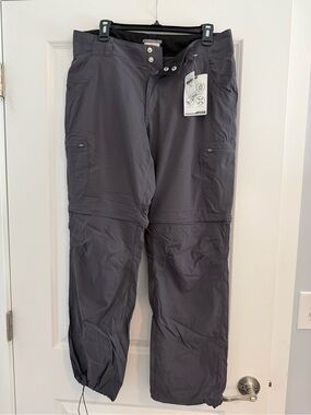 Women’s Convertible L.L Bean Travel Pants - Gray NWT
